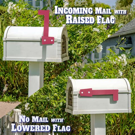 metal mailbox flag brackets|metal mailbox flag replacement kit.